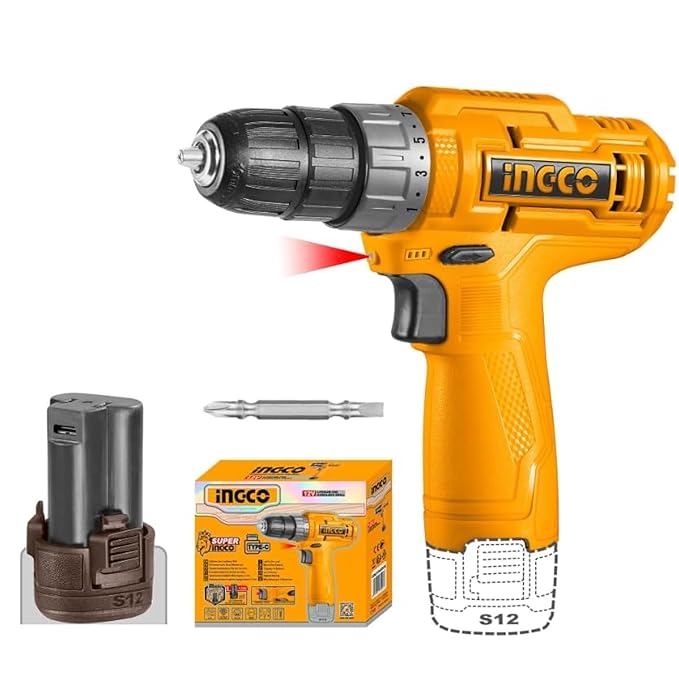 INGCO 12V Cordless Drill