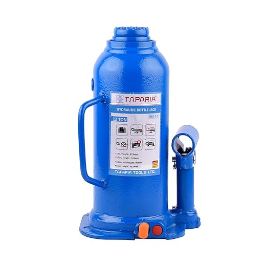 Taparia Hydraulic Bottle Jack, 12 Ton